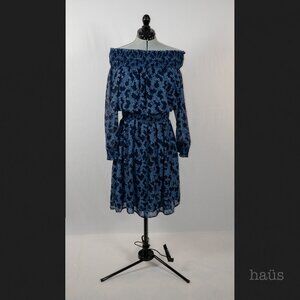 Michael Kors Blue Floral Midi